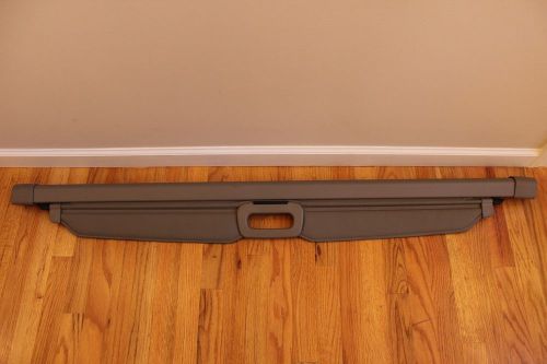 Oem jeep grand cherokee tan cargo cover trunk security shade 2005-2010 beige
