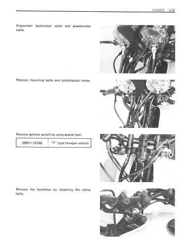 SUZUKI Workshop Manual GSX250 GSX250E GSX250S 1982 1983 1984 1985 1986 and 1987, US $34.95, image 2