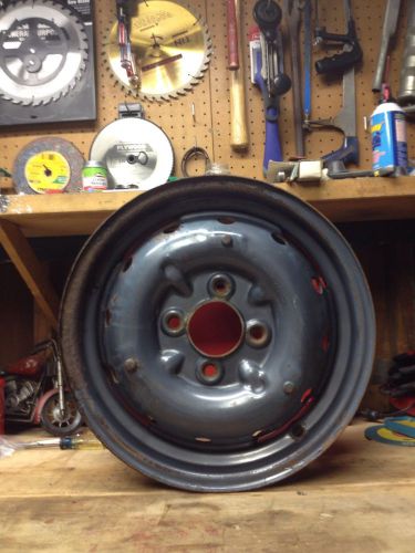 Original austin healey/mg 1950s frogeye/bugeye steel wheel