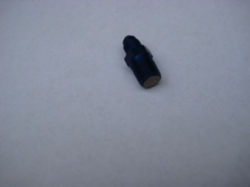 Nos/nx/zex/edelbrock/holley/4an x 1/4&#034; big/pro shot nitrous filter fitting#15560