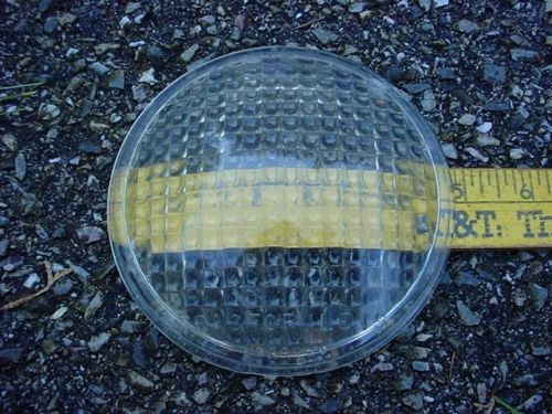 40s 50s 60s maybe clear glass guide 24 tractor lamp lens