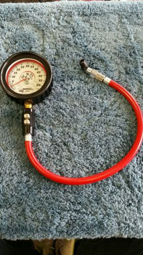Longacre pro precision air pressure tire gauge 0-60 psi