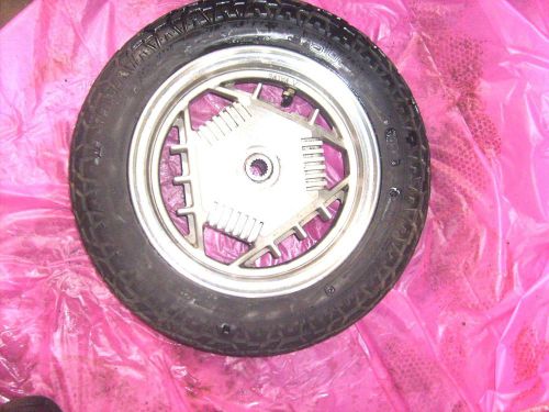 Ýamaha riva 125 125z xc125 rear wheel rim assembly 10"