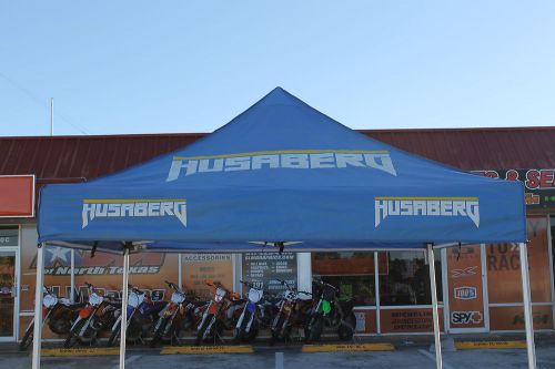 Husaberg ez up cover top canopy 10x10 e-z berg 10 x 10 ft topper canvas shade mx