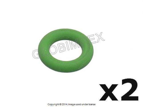 Bmw oil filter housing cap o-ring set of 2 d p h +1 year warranty