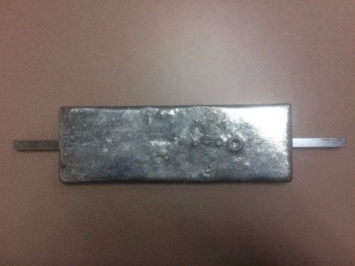 New 4&#034; x 12&#034; weld-on zinc anodes