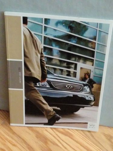 2003 infiniti i35 original 28 page sales brochure in absolutely unused condition