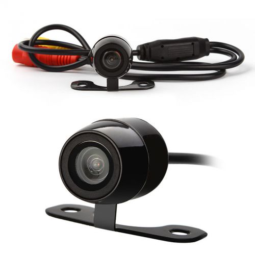 1pcs 12v hd 170° ccd reverse backup car front rear tail auto head view camera