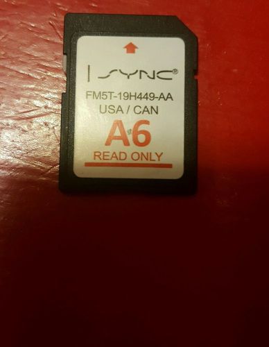 Ford/lincoln a6map sd navigation sync card