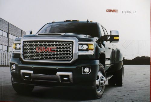2017 gmc hd sierra brochure