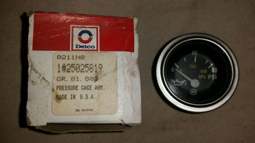 General motors delco part no. 25025819 oil gage gauge