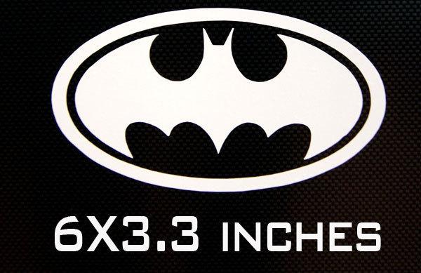 Batman logo car truck laptop window decal sticker