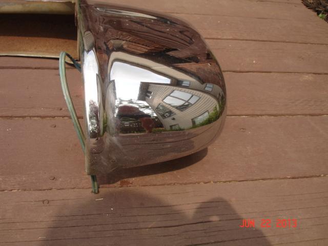 1958 PONTIAC FRONT BUMPER EXTENSION - LEFT, Solid Core, US $59.99, image 4