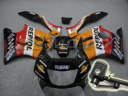 Free brake fluid reservoir! fairing for honda cbr600 f3 1995 1996 aa