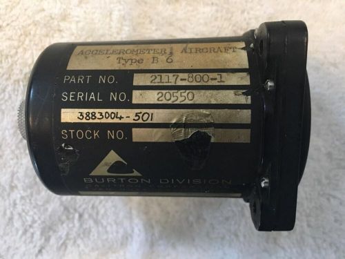 Burton Manufacturing Co. G-Meter Accelerometer Type B6 1968, US $350.00, image 9
