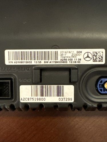 2016-2019 MERCEDES GLE 63S NAVIGATION RADIO DISPLAY SCREEN 1669007814 OEM, US $139.00, image 3