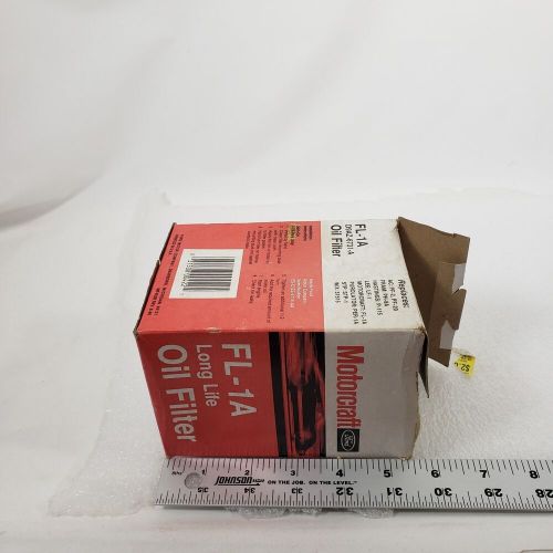 Vintage motorcraft oil filter fl-1a 1966 rev 8-86 chrysler ford jeep toyota