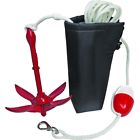 ​t-h marine pwc anchor kit - 3lb grappling folding anchor with storage bag