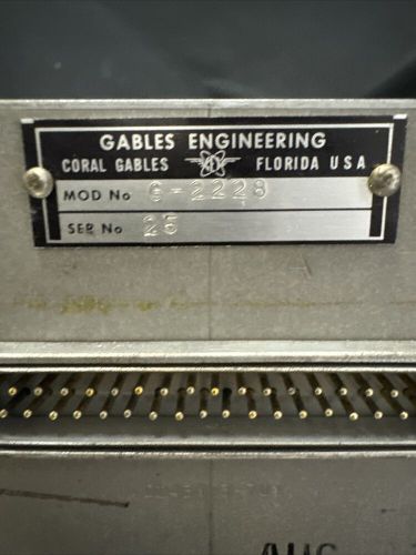 Radar Control Panel; G-2228; 25; REPAIRED, US $500.00, image 2