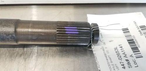 05 chevy ssr axle shaft rear left driver