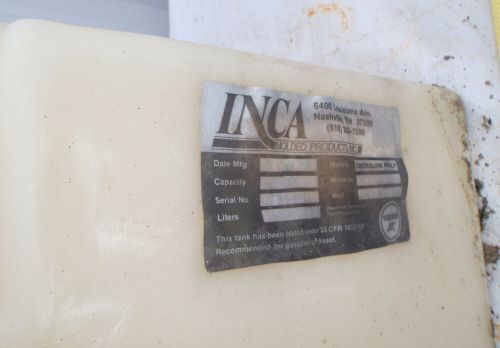 INCA Boat Gas Fuel Tank V Hull - Never Used, US $235.00, image 3