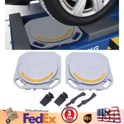 1 Pair Alignment Tool Alignment Turn Plates Car Front End Wheel Alignment Tools, US $184.07, image 13