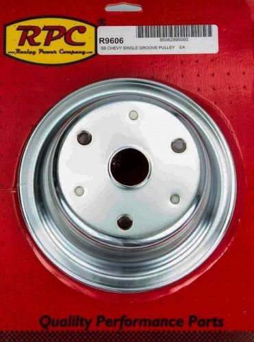 Racing Power Co-Packaged R9606 Chrome Steel Crankshaft Pulley 1Groove Long Wp Cr, US $81.96, image 2