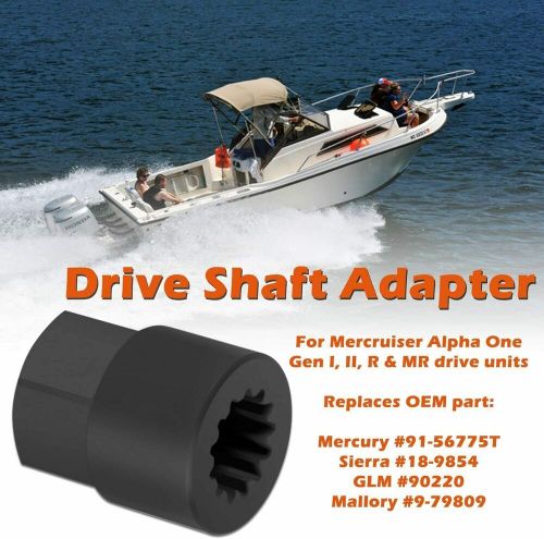 Drive Shaft Adapter for Mercury Mercruiser Alpha One 90220 18-9854 91-56775T, US $22.50, image 5