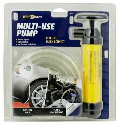 Shop craft multi-purpose siphon pump new