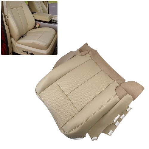For 2007-2014 Ford Expedition Driver Bottom Perforated Leather Seat Cover Tan, US $55.29, image 9