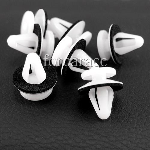 100 rivet fastener side garnish moulding clip for mitsubishi eclipse mb696120