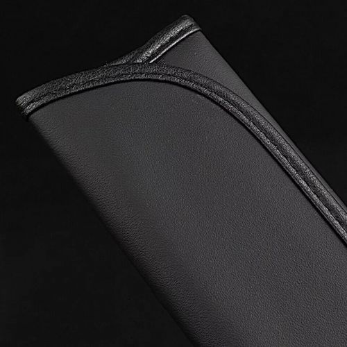 2pcs New Car Seat Belt Genuine Leather Shoulder Guard Cushion For Maserati Logo, US $23.99, image 4