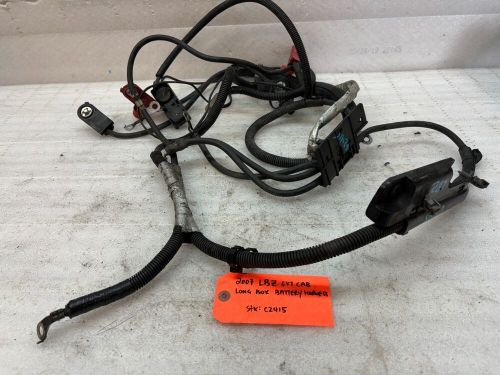 06 07 GMC CHEVROLET SILVERADO 2500HD 3500HD 6.6 LBZ OEM BATTERY CABLES, US $99.99, image 7