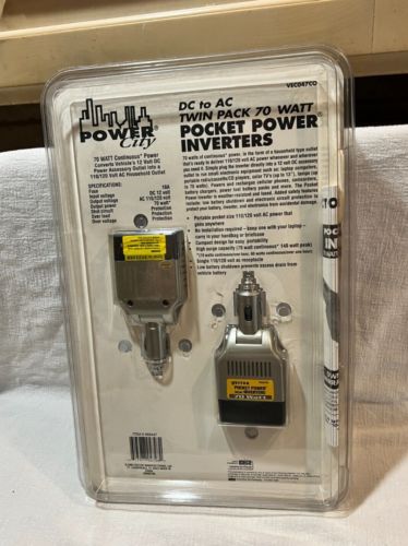 DC to AC Twin pack 70 Watt Pocket Power Inverters Power City, US $28.95, image 8