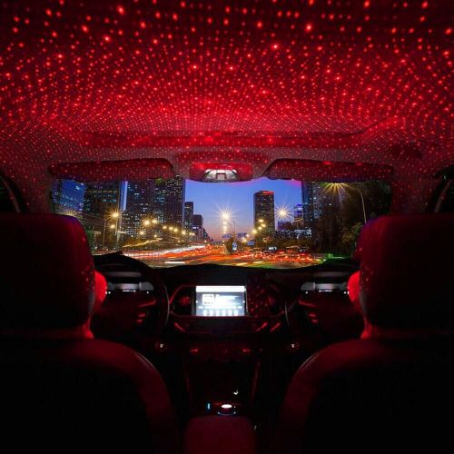 USB Car Interior Roof LED Star Light Atmosphere Starry Sky Night Projector Lamp, US $0.99, image 6