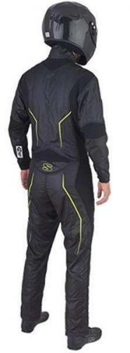 Simpson Racing DNA02401 DNA Standard 3 Layer Suit - Adult XL - Black, US $1,424.95, image 2