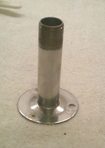 MARINE ANTENNA MOUNT, STAINLESS STEEL, 4-INCH, 4", 1 x 14 thread, US $11.99, image 3