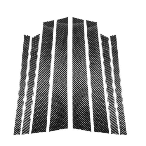 8Pcs Carbon Fiber Car Window B-pillars Sticker Trim For BMW X5 F15 2014-2018, US $66.06, image 8