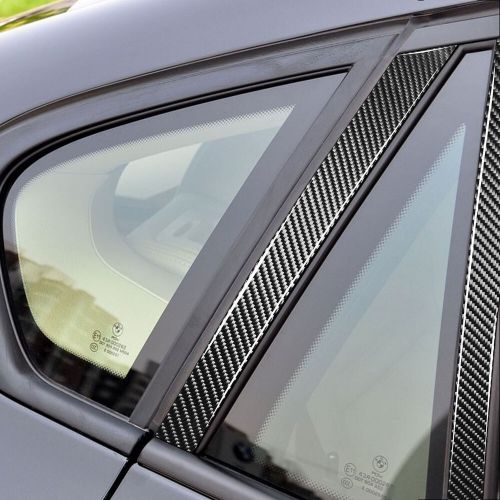 8Pcs Carbon Fiber Car Window B-pillars Sticker Trim For BMW X5 F15 2014-2018, US $66.06, image 11