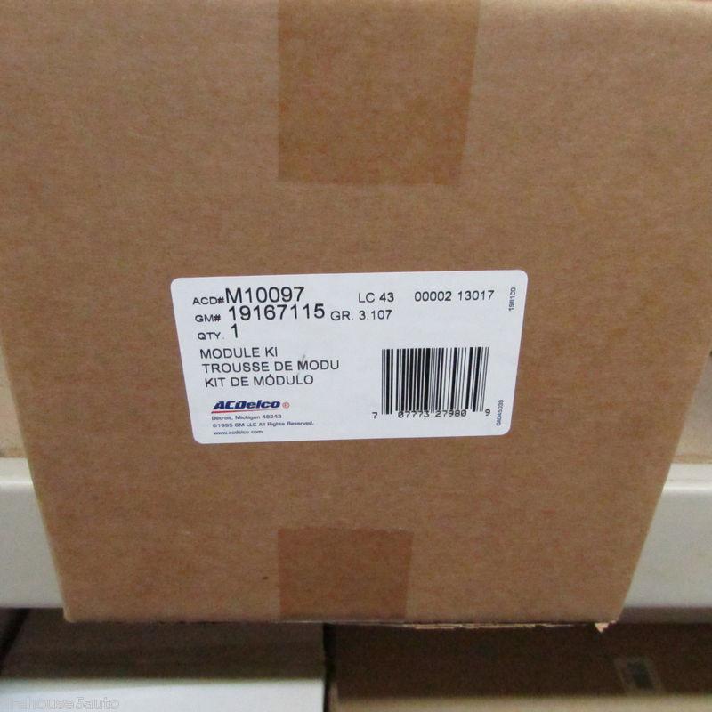 Acdelco m10097 fuel pump module assembly