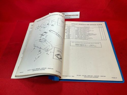July 1984 MerCruiser Quicksilver Parts Catalog 200 230 898R 228R 260R 90-99985, US $14.99, image 2