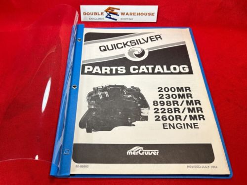 July 1984 MerCruiser Quicksilver Parts Catalog 200 230 898R 228R 260R 90-99985, US $14.99, image 5