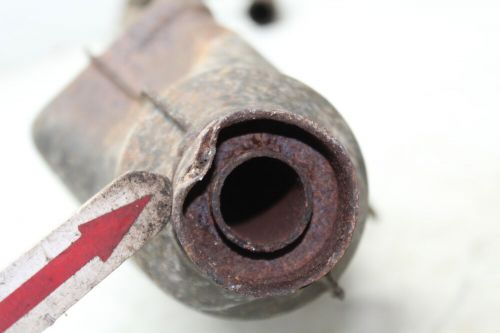 1985 YAMAHA TRI MOTO 200 YTM200 FULL EXHAUST SYSTEM HEADERS PIPE MUFFLER, US $55.00, image 5