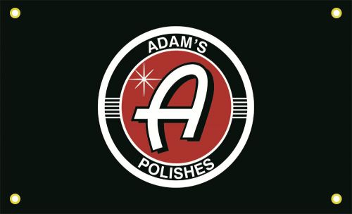 ADAMS POLISHES Garage Wall Car Truck Racing Show Auto Banner Sign Flag, US $9.16, image 8