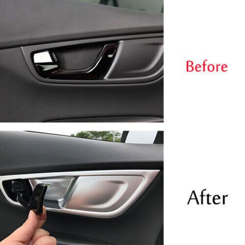 For Hyundai Kona 2018-2022 Matte Silver Interior Door Handle Molding Cover Trims, US $28.88, image 7