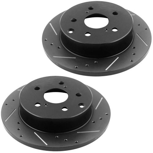 Rear. brake rotors for 2006 2007 2008 - 2018 toyota rav4 lexus hs250h ca s19