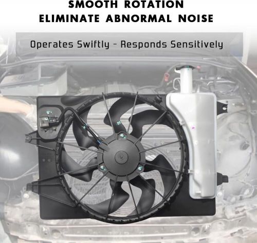 Radiator Cooling Fan Assembly for 2017-2020 Hyundai Elantra 2019-2022 Kia Forte, US $67.99, image 9
