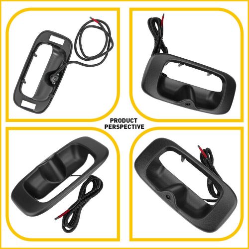 Tailgate handle with rear view camera for 1999-2006 chevrolet silverado 1500