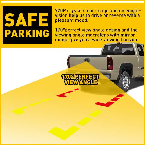 Tailgate Handle with Rear View Camera For 1999-2006 Chevrolet Silverado 1500, US $40.99, image 2