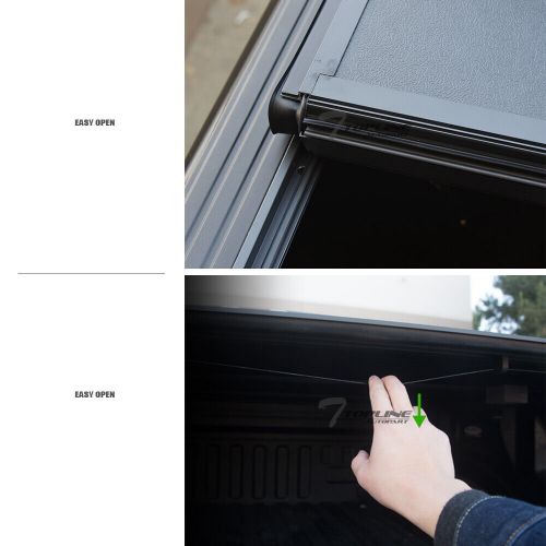 Tlaps for 19-24 dodge ram 1500 5.7 bed low profile hard tri fold tonneau cover